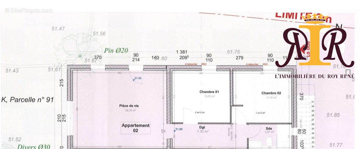 Appartement à ROGNAC