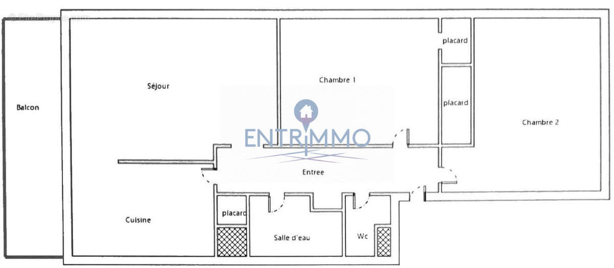 PLAN APPARTEMENT - Appartement à AIX-LES-BAINS