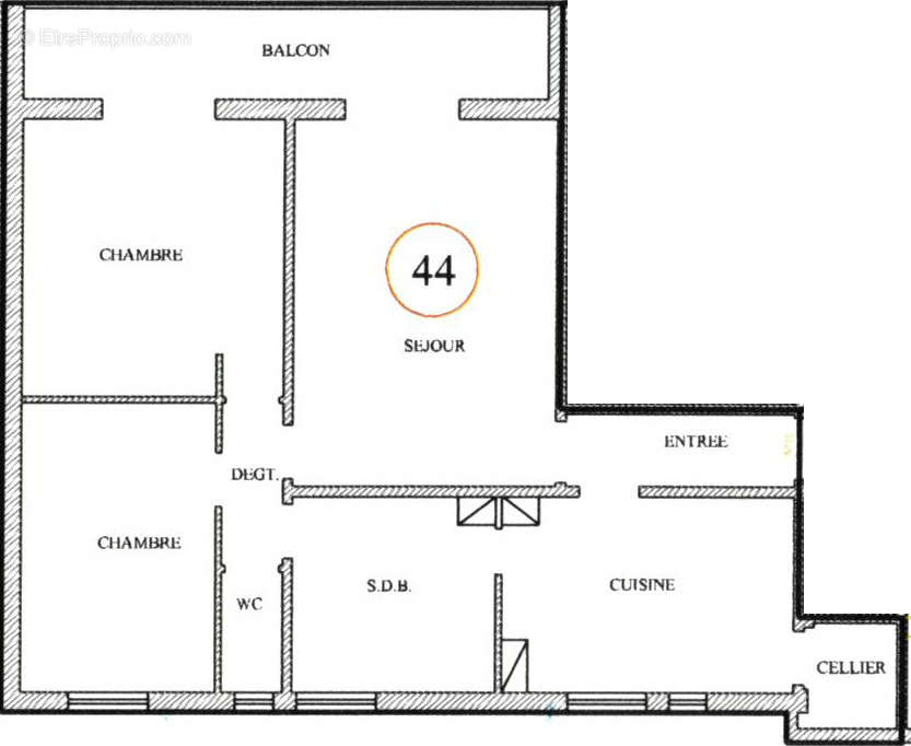 Appartement à SAINT-FARGEAU-PONTHIERRY