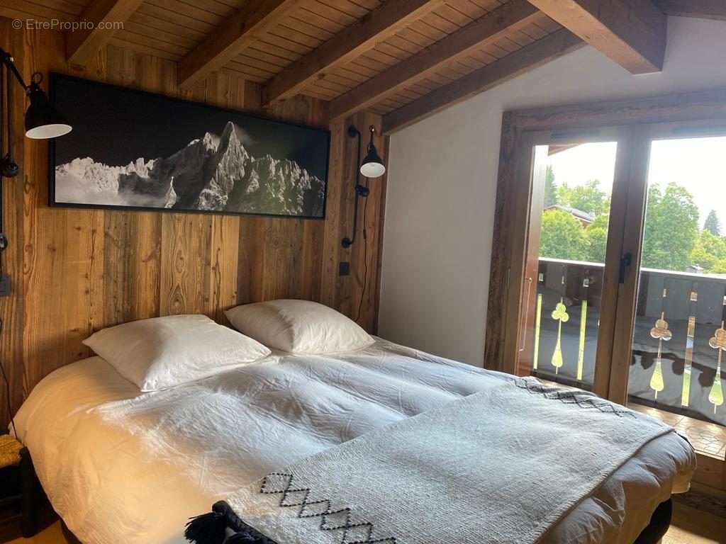 Chambre master - Appartement à MEGEVE