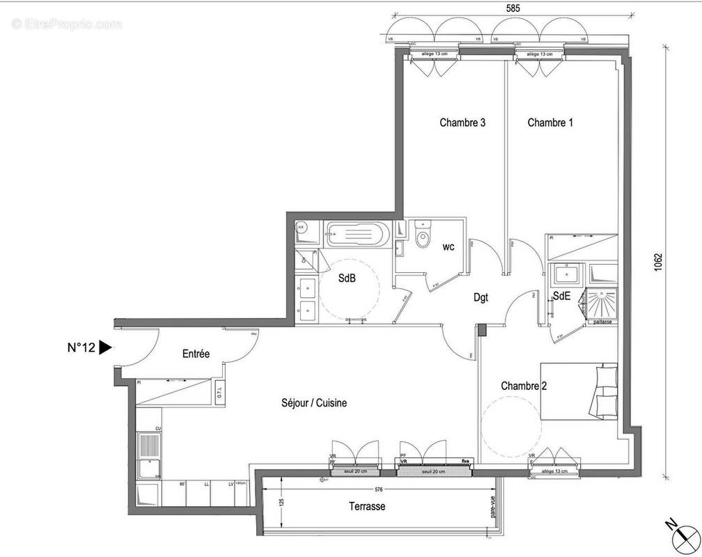 Appartement à SAINT-OUEN