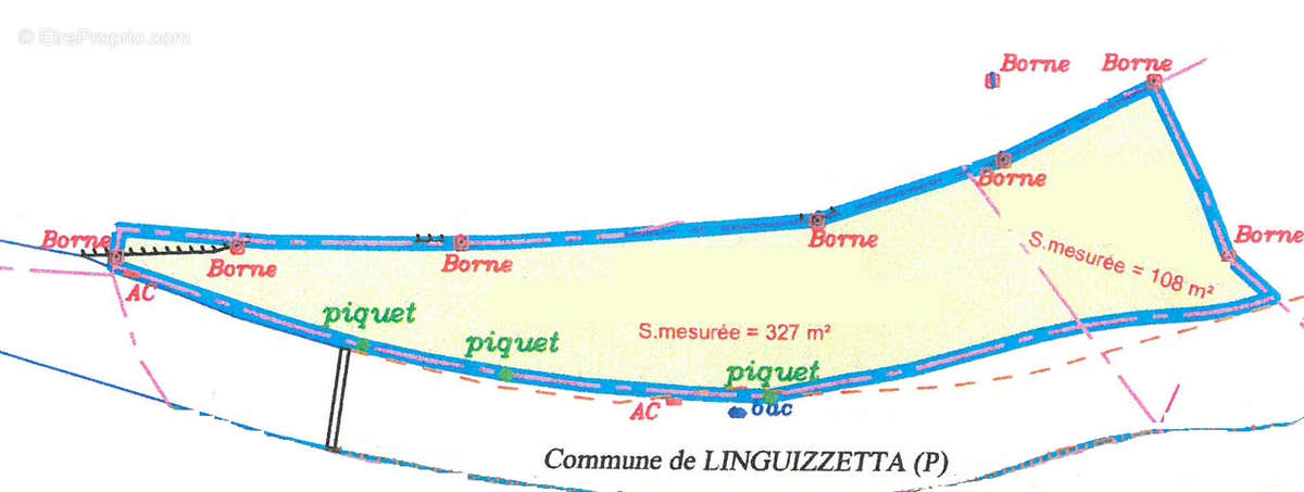 Terrain à LINGUIZZETTA