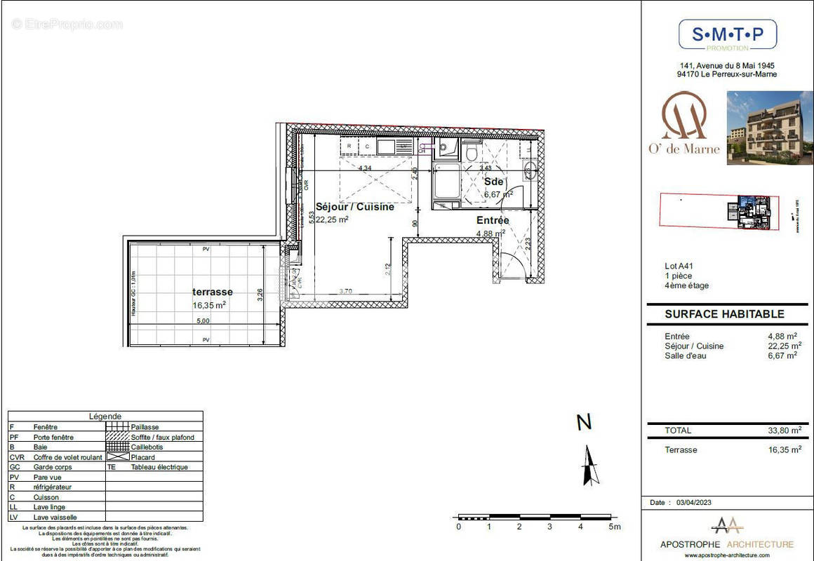 Appartement à LE PERREUX-SUR-MARNE