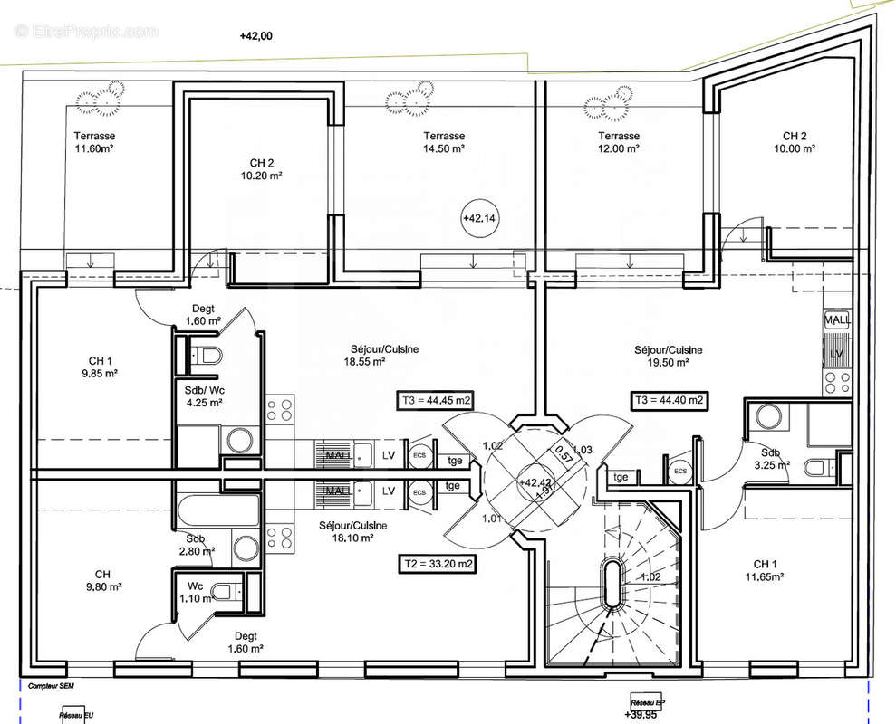 Appartement à MARSEILLE-16E