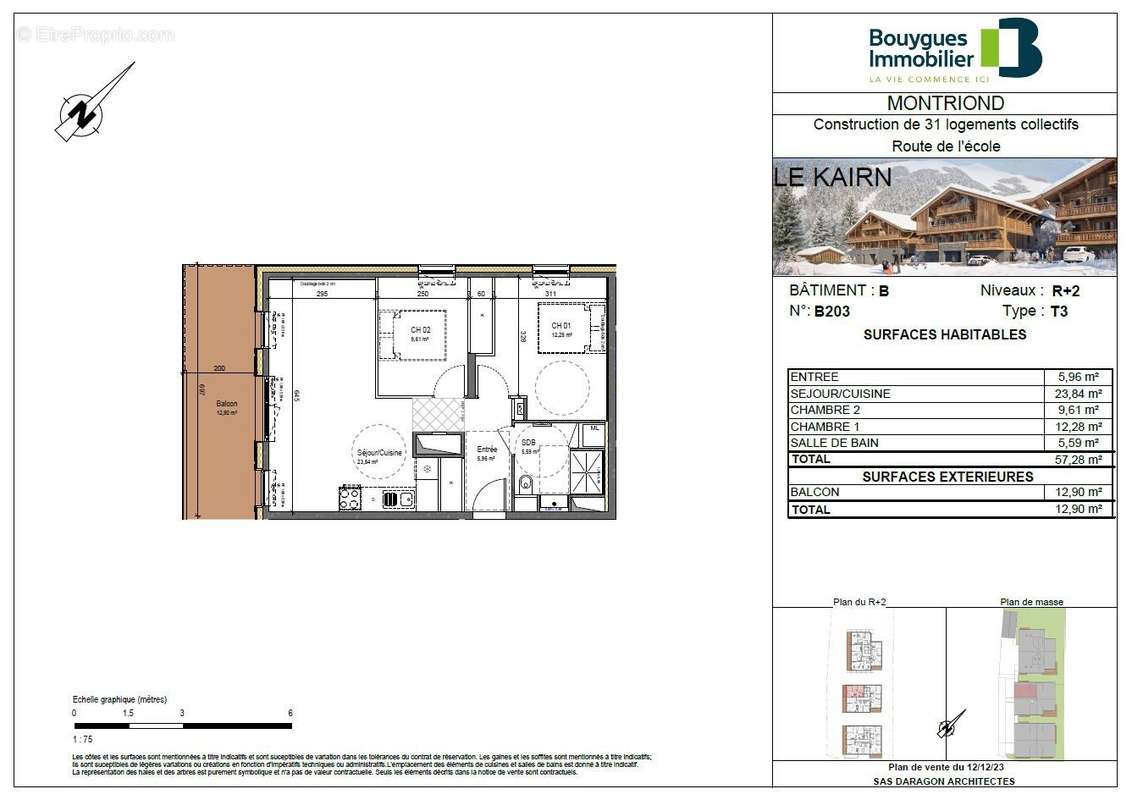 Appartement à MONTRIOND