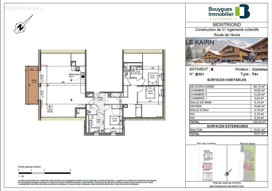 Appartement à MONTRIOND