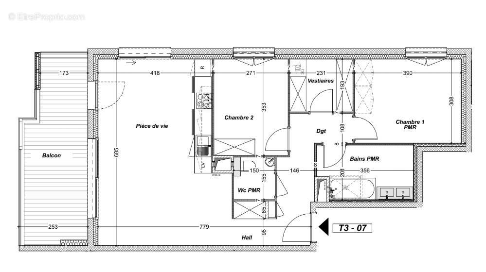 Appartement à BONNEVILLE