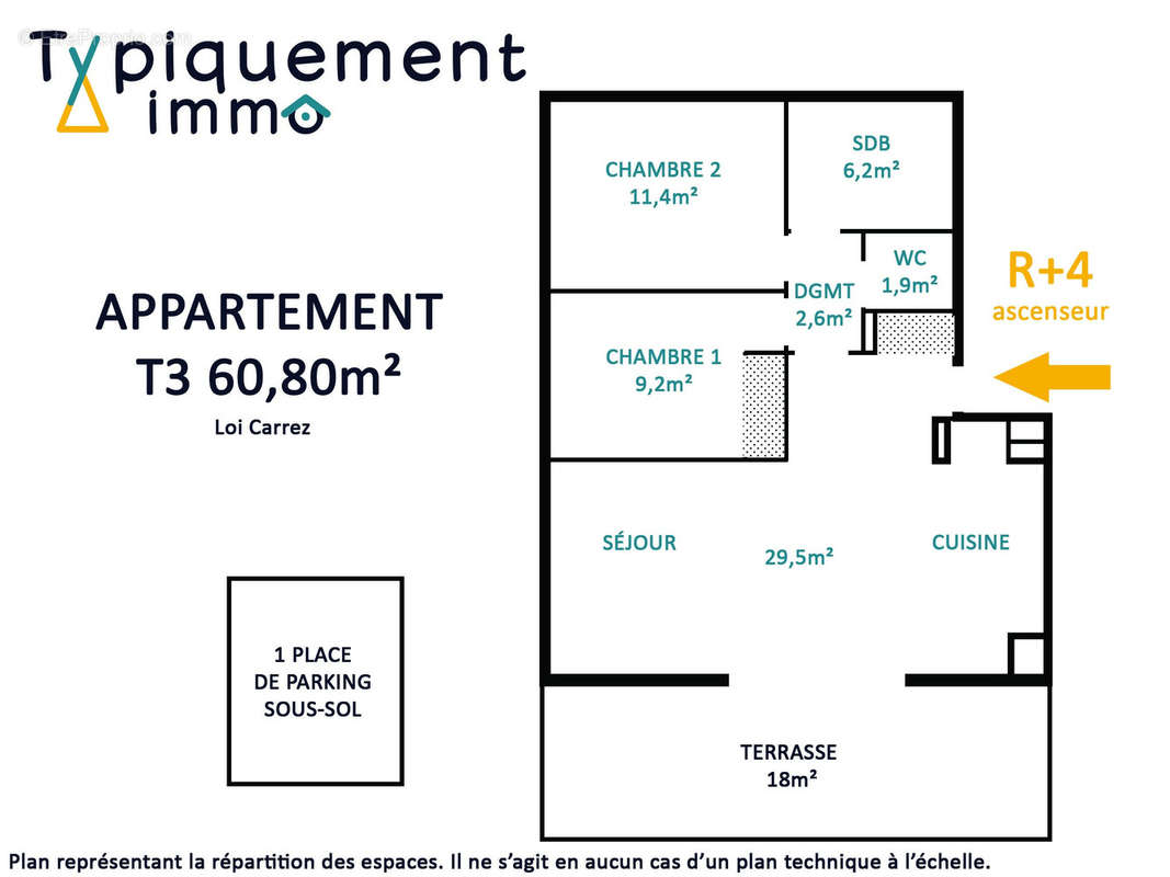 Appartement à TOULOUSE