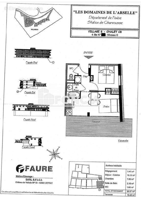 Appartement à CHAMROUSSE