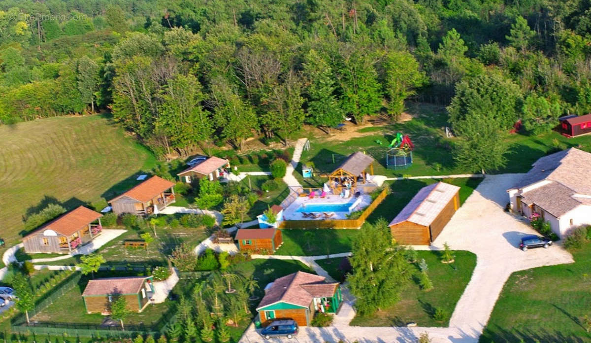 Vue aerienne - Maison à PROISSANS