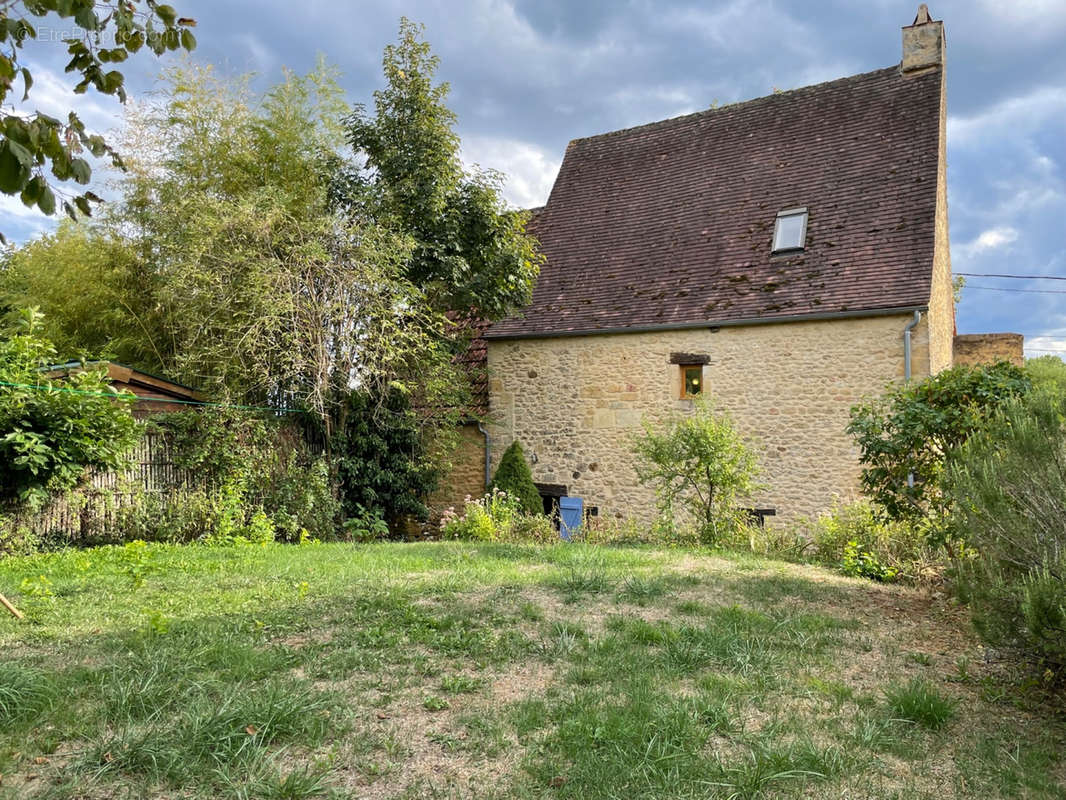 Côté Nord avec jardin - Maison à SAINT-CYPRIEN