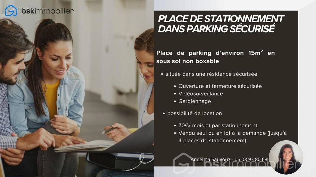 Parking à SAINT-SEBASTIEN-SUR-LOIRE