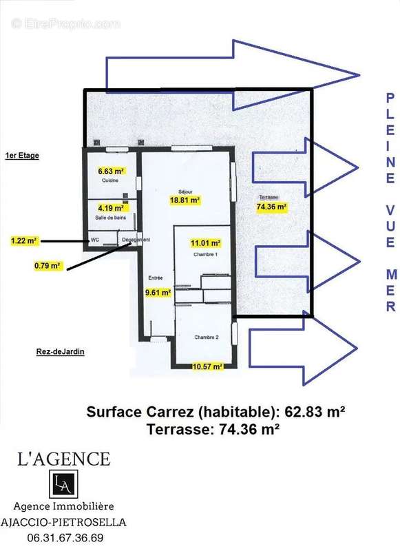 Appartement à CASAGLIONE