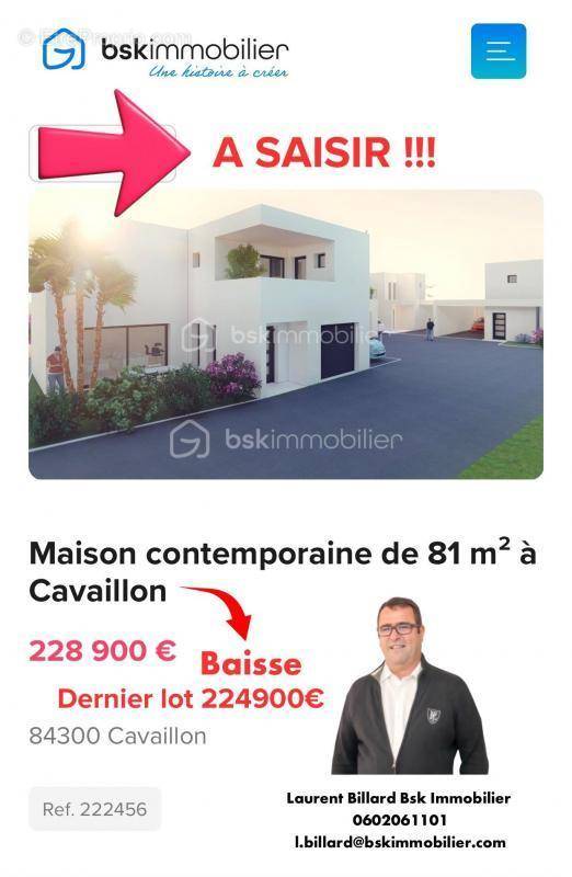 Maison à CAVAILLON