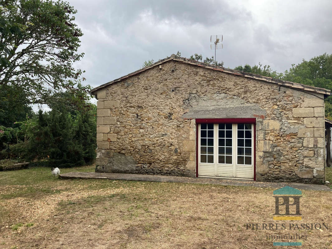 Façade Sud-Ouest - Maison à BUDOS