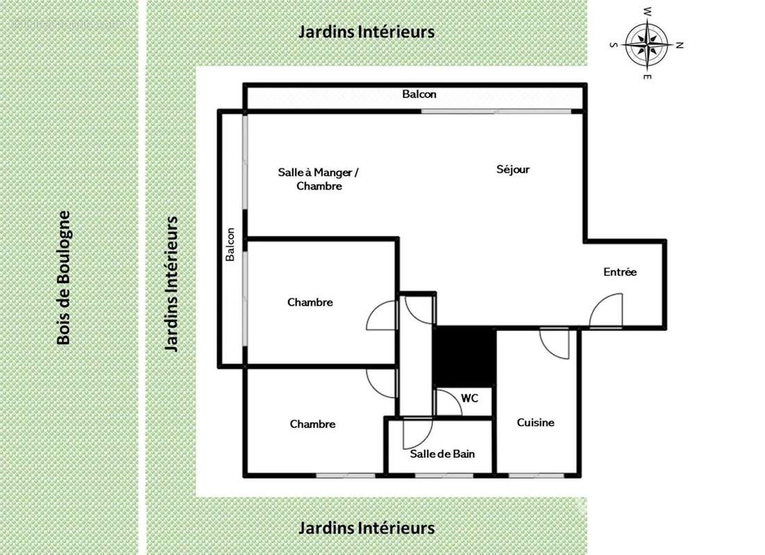 Appartement à NEUILLY-SUR-SEINE