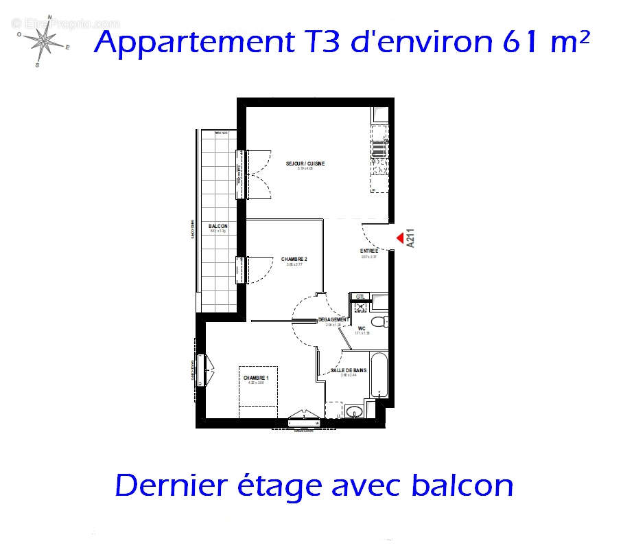 Appartement à AURAY