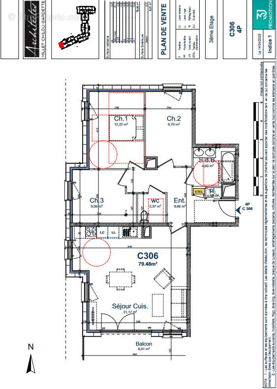 Appartement à CABOURG