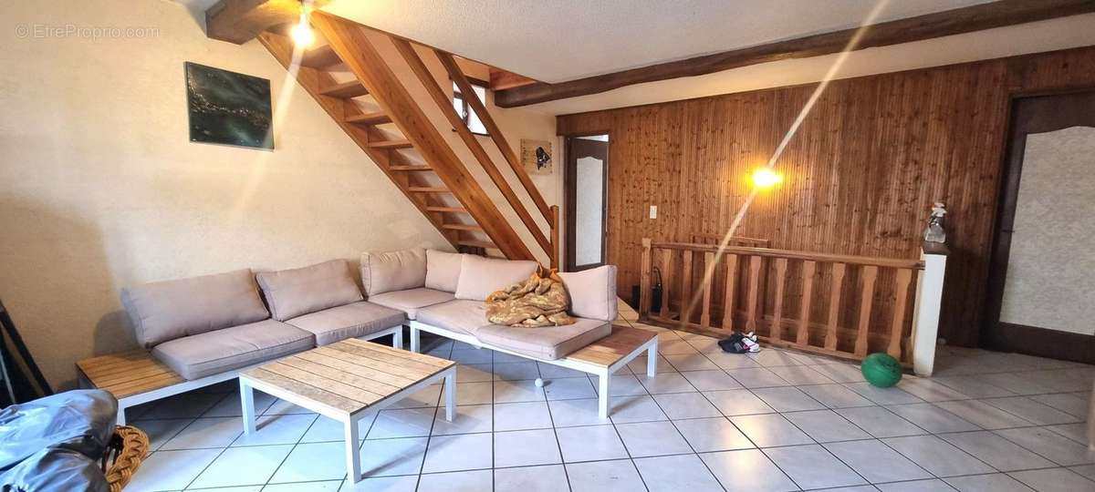 Séjour T3 commerce - Appartement à ROZIER-EN-DONZY