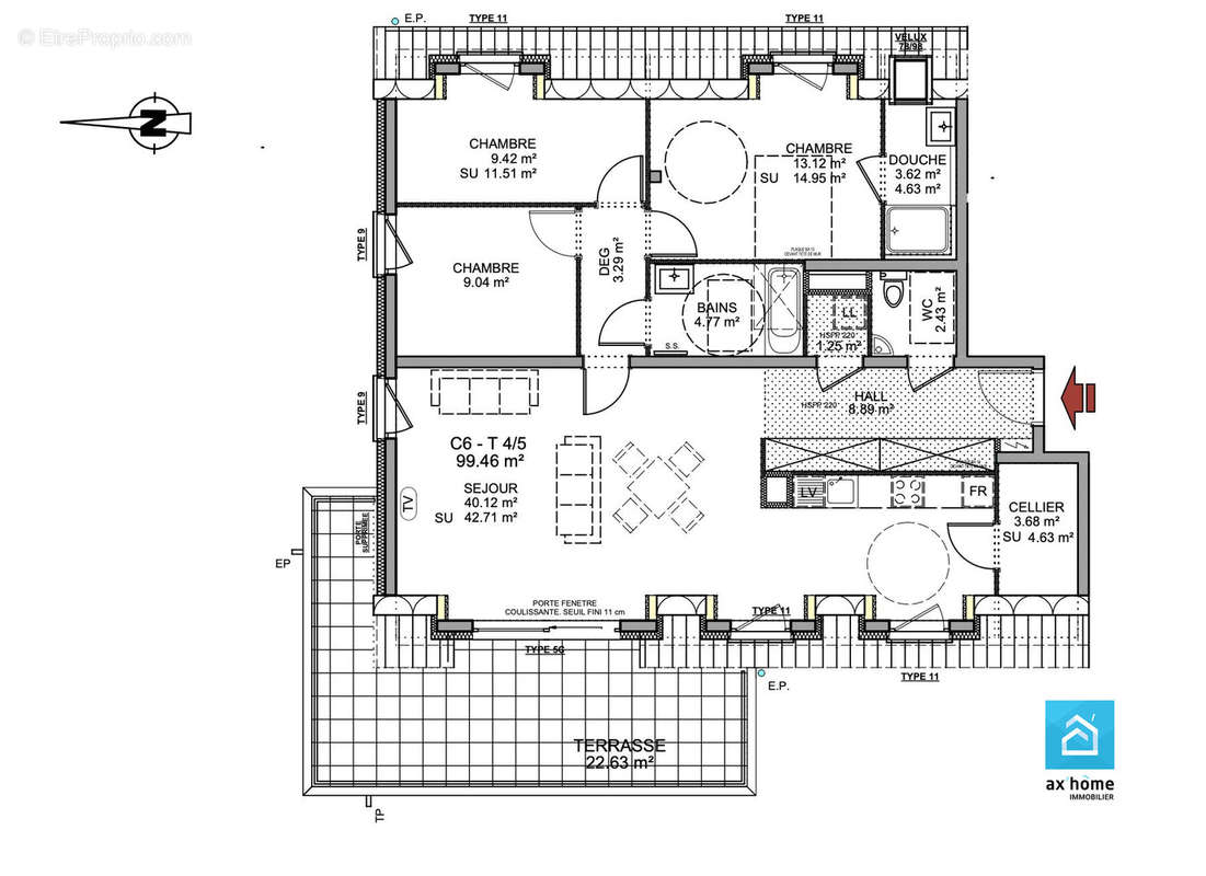 Appartement à ECKBOLSHEIM