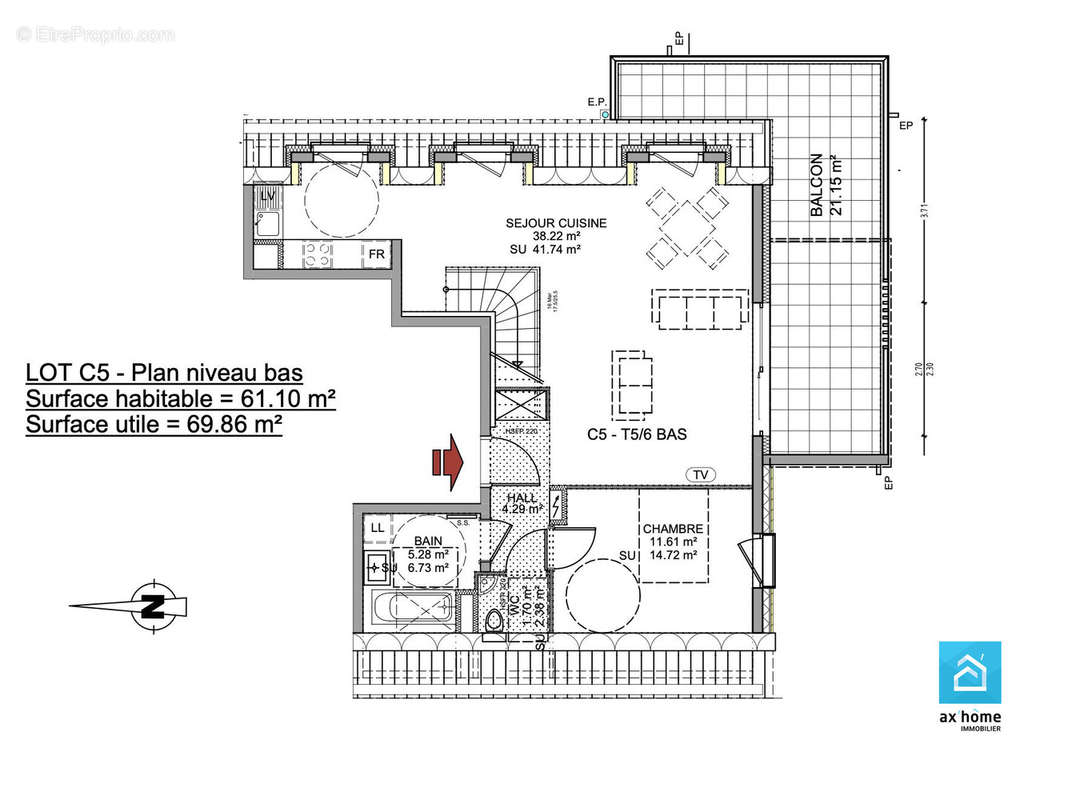 Appartement à ECKBOLSHEIM