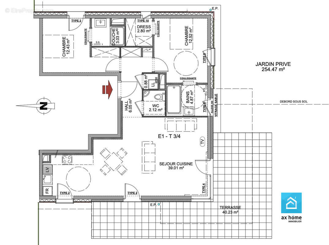 Appartement à ECKBOLSHEIM