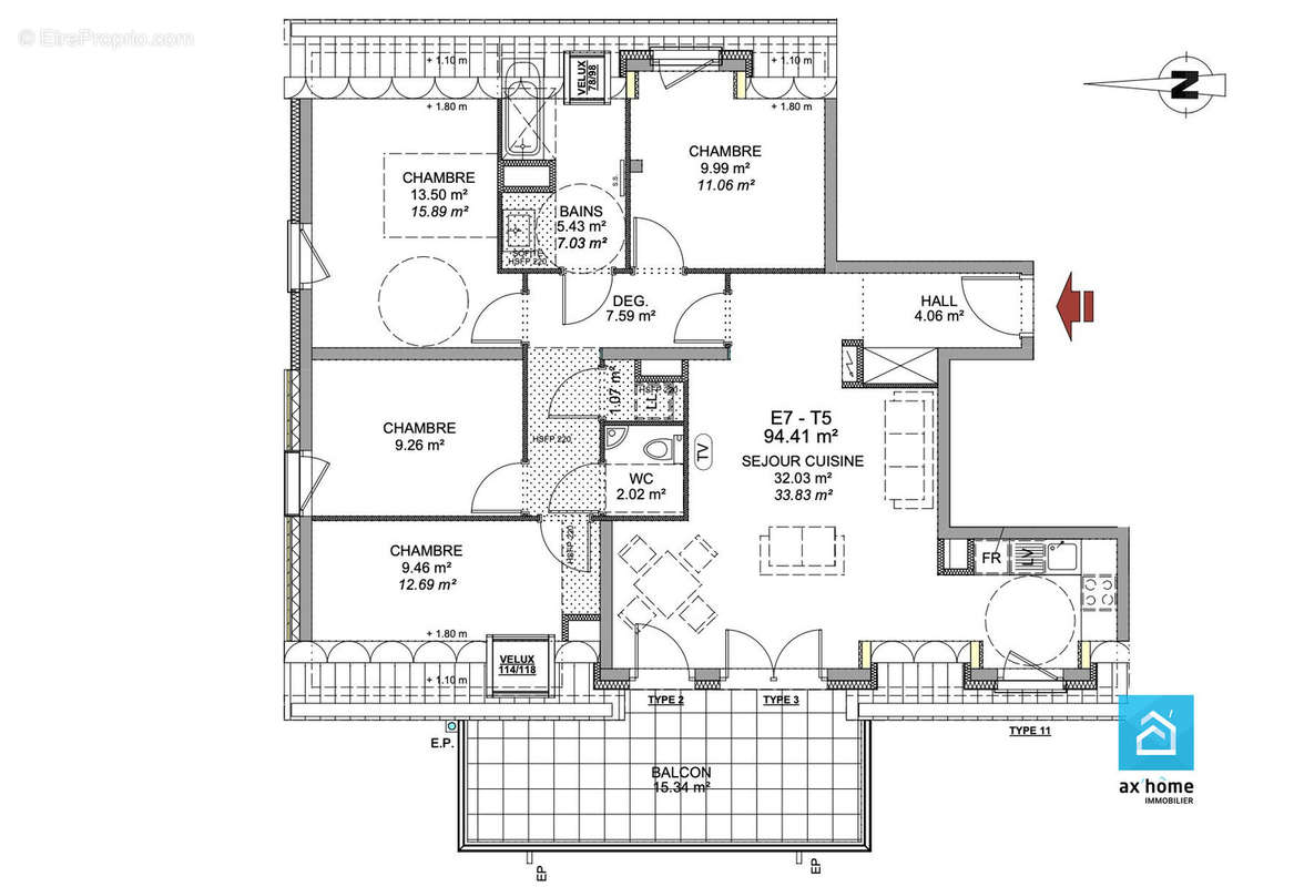 Appartement à ECKBOLSHEIM