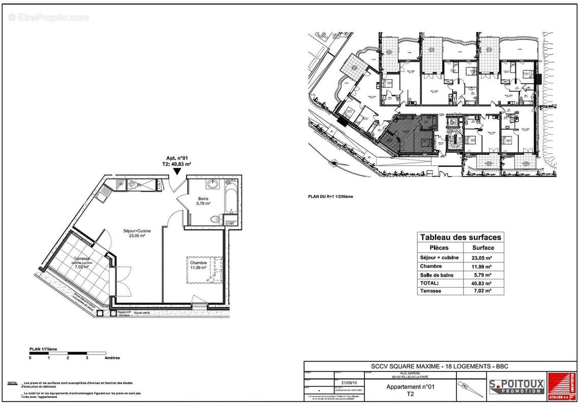 Appartement à RILLIEUX-LA-PAPE