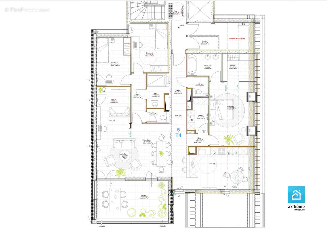 Plan du logement - Appartement à OBERNAI