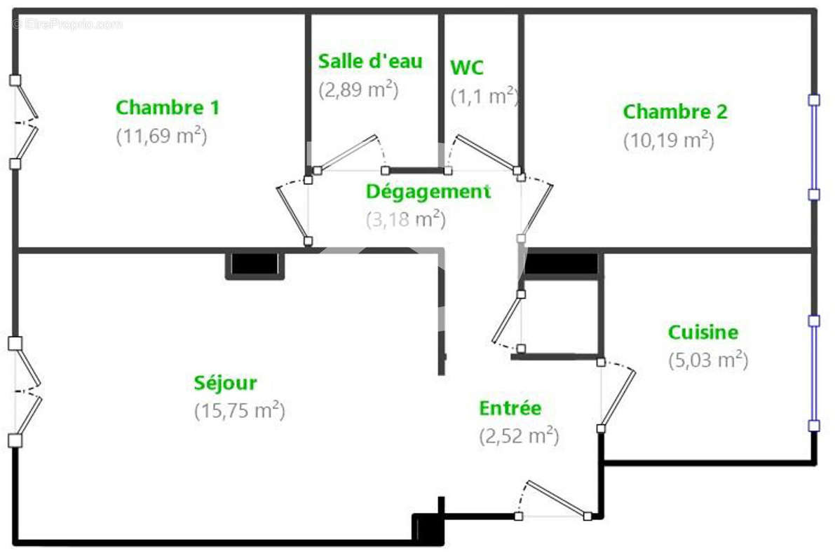 Appartement à BOULOGNE-BILLANCOURT