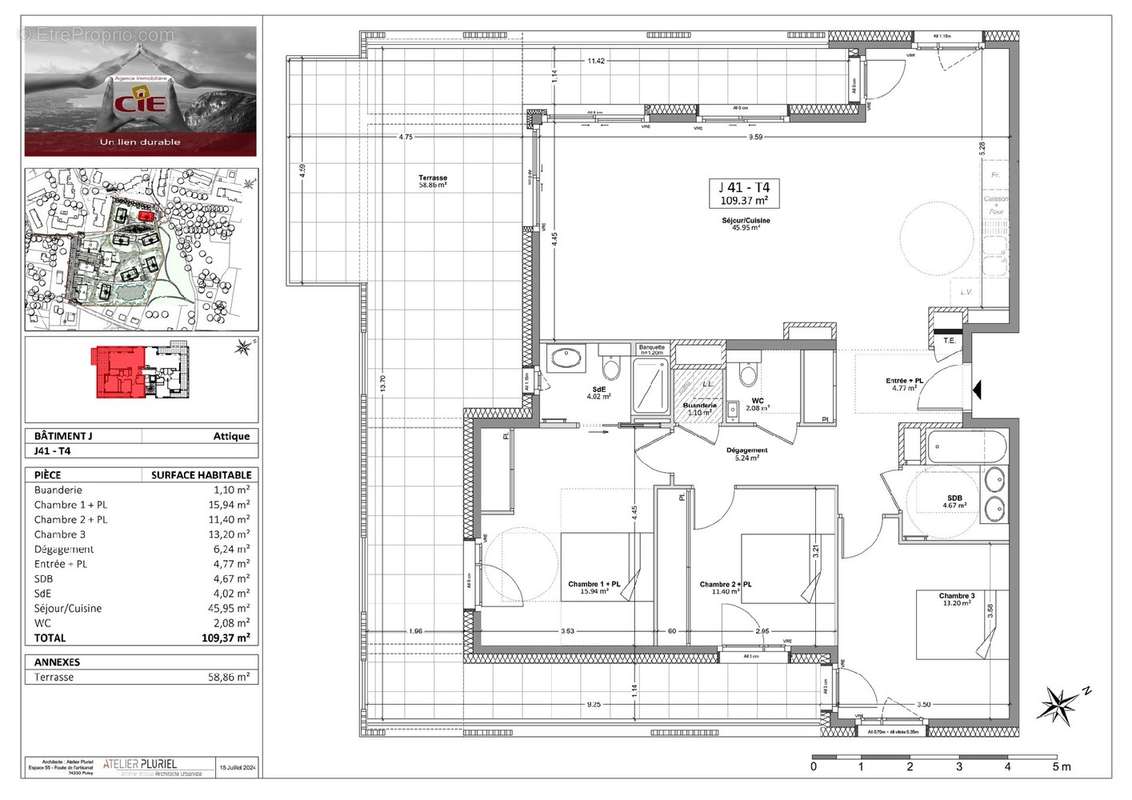 Appartement à COLLONGES-SOUS-SALEVE