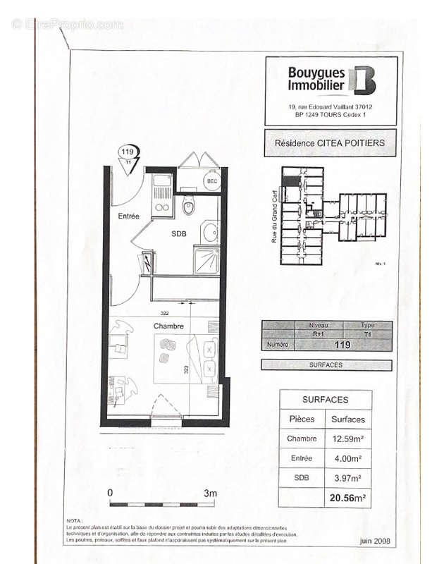 Appartement à POITIERS