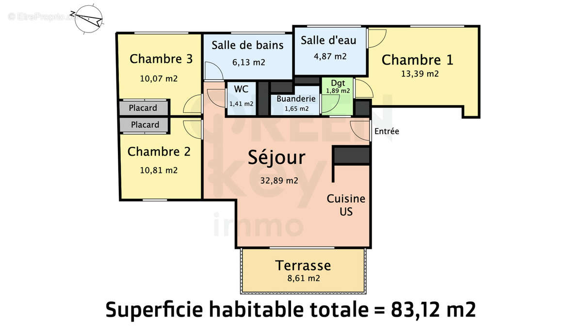 Appartement à NANTES