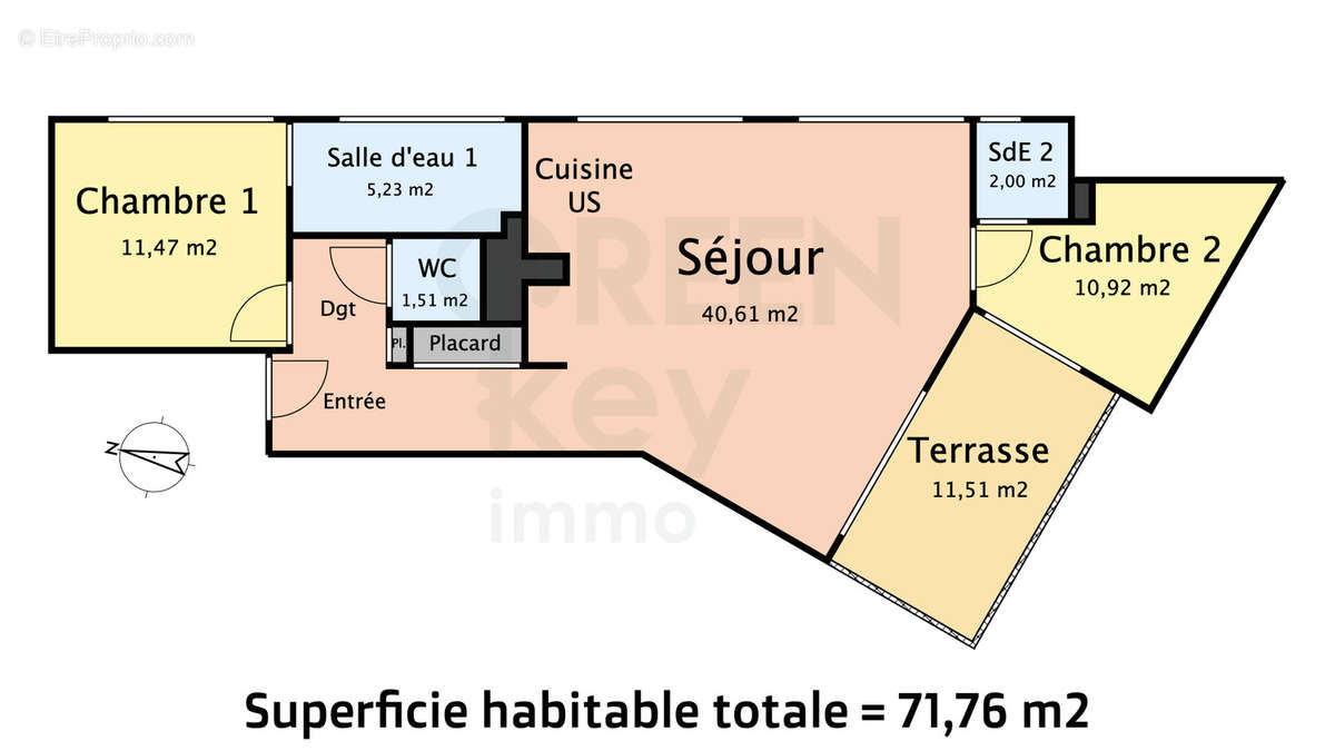 Appartement à NANTES