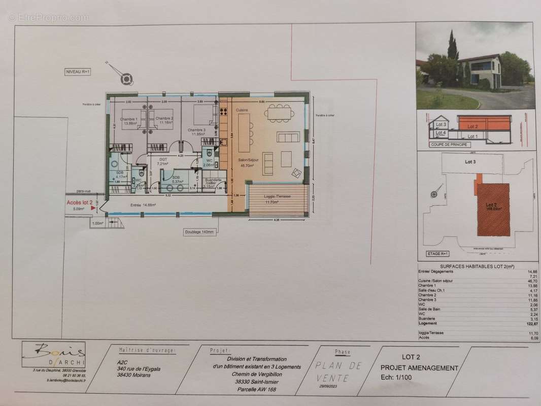 projet possible - Appartement à SAINT-ISMIER