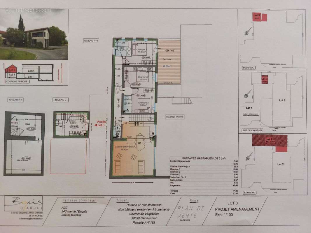 PROJET POSSIBLE - Appartement à SAINT-ISMIER