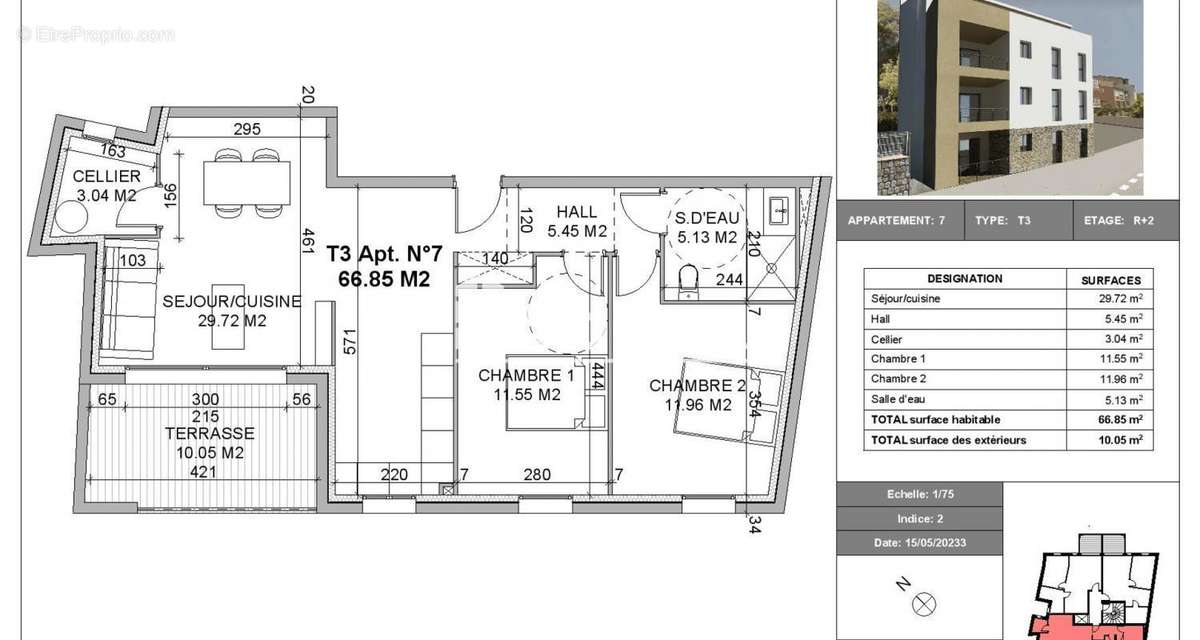 Appartement à PUGET-SUR-ARGENS