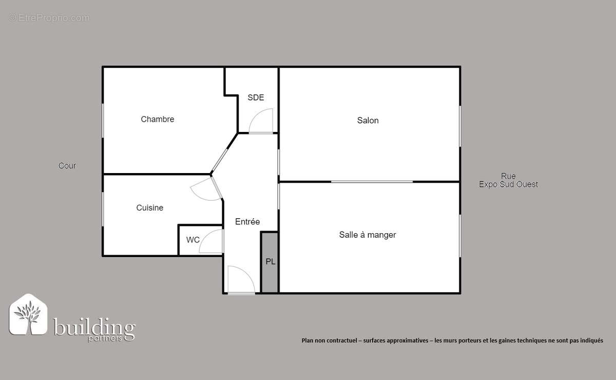 Appartement à LEVALLOIS-PERRET