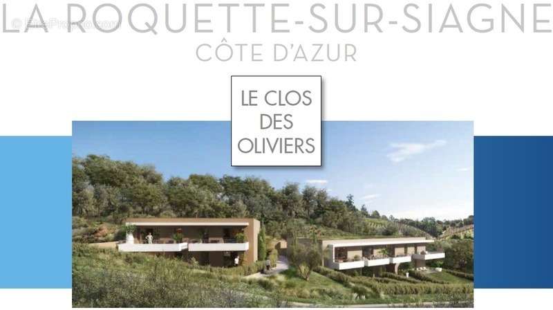 Appartement à LA ROQUETTE-SUR-SIAGNE