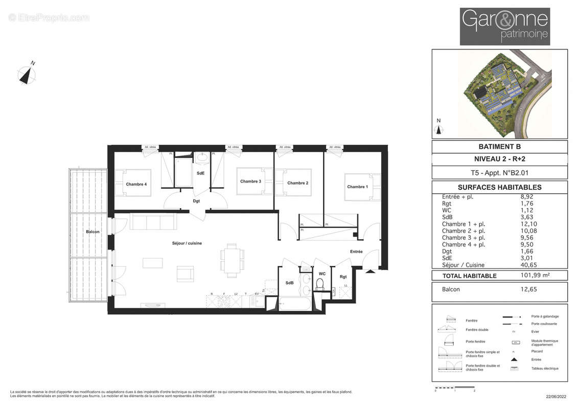 Appartement à RAMONVILLE-SAINT-AGNE