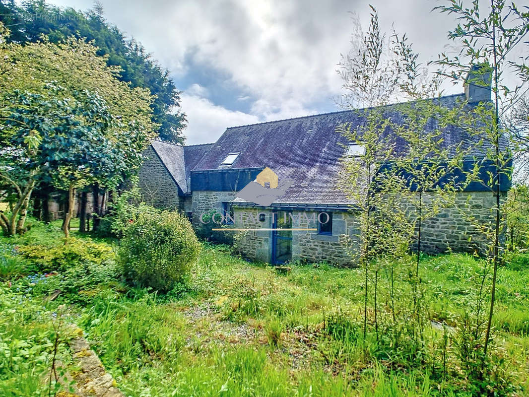 maison 1 - façade nord - Maison à SAINT-CARADEC-TREGOMEL