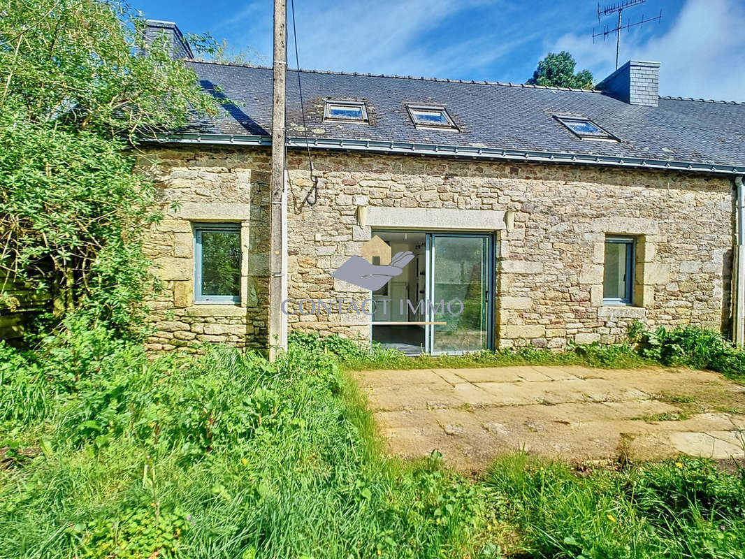 maison 1 - façade sud - Maison à SAINT-CARADEC-TREGOMEL