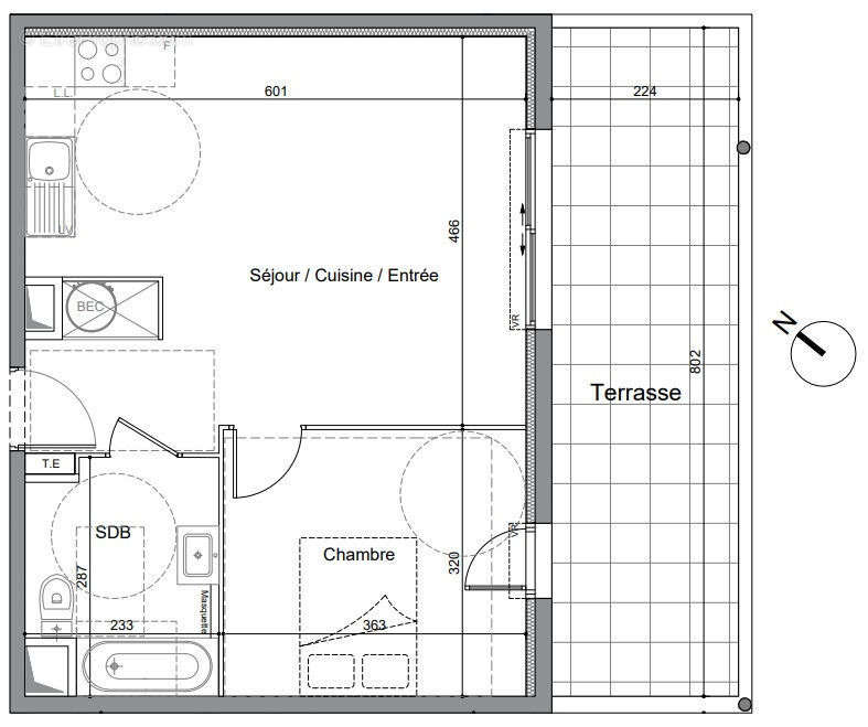 Appartement à SAINT-ANDRE-DE-SANGONIS