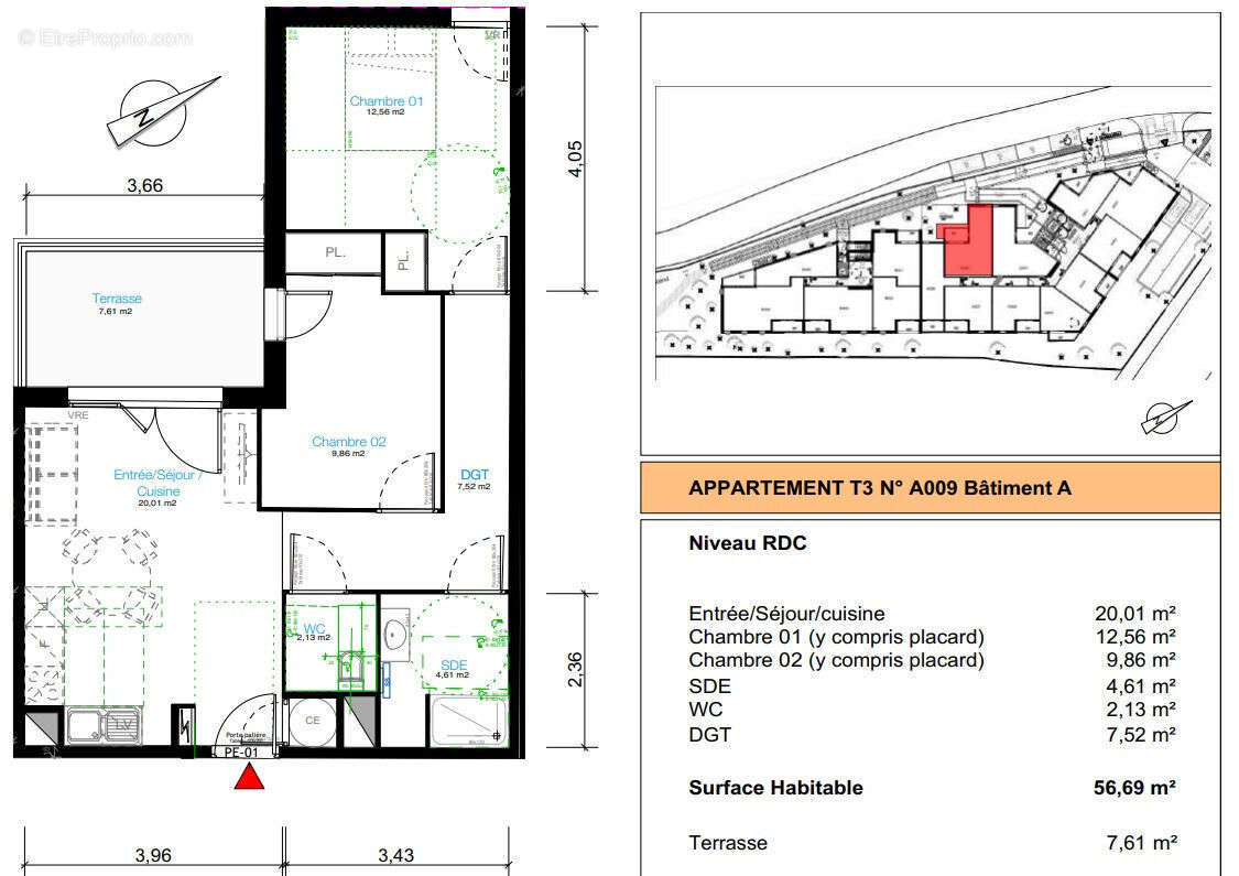 Appartement à BALARUC-LES-BAINS