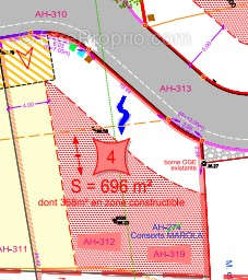 Terrain à CHAVANOZ