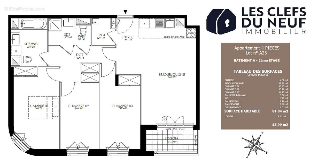 Appartement à CLAMART