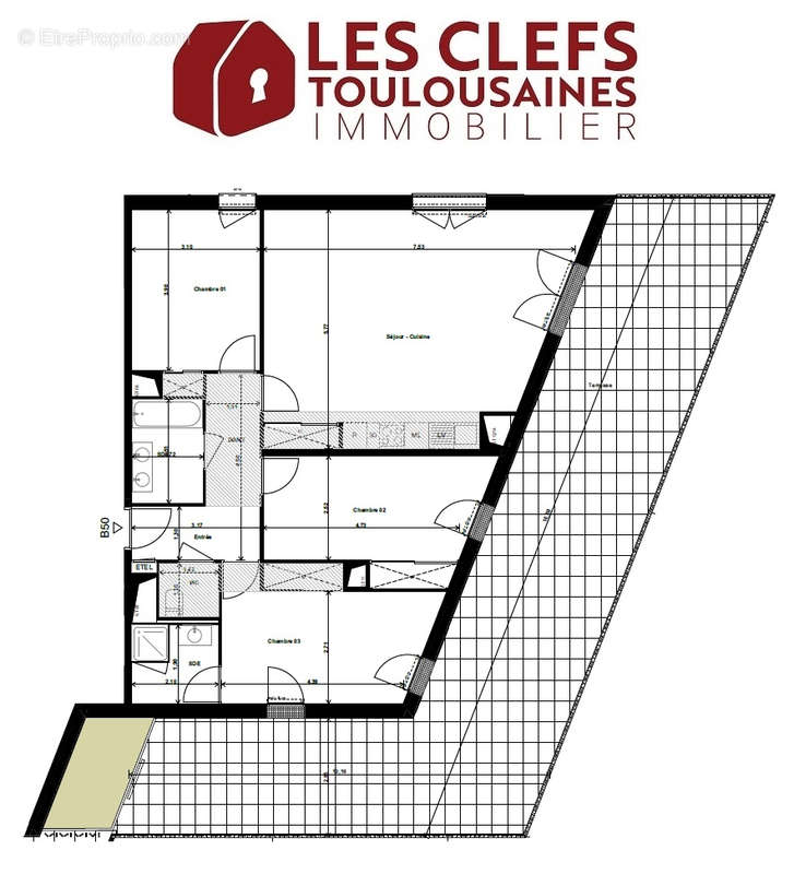 Appartement à TOULOUSE