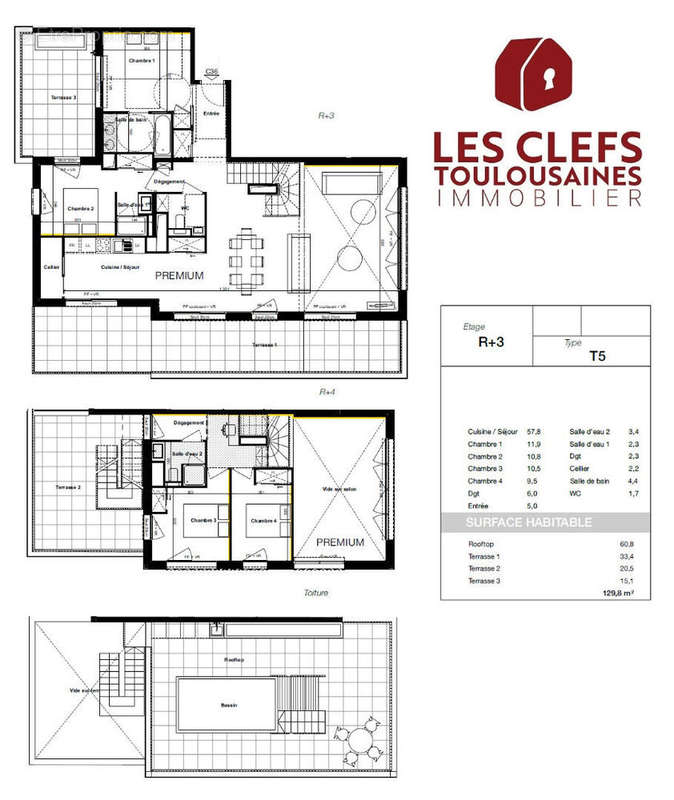 Appartement à TOULOUSE