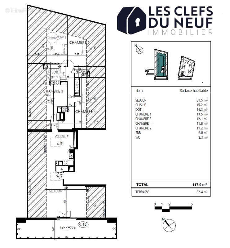 Appartement à L&#039;UNION