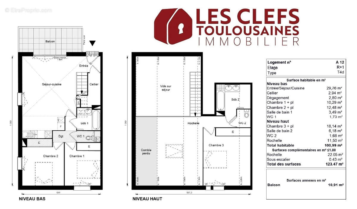 Appartement à TOULOUSE